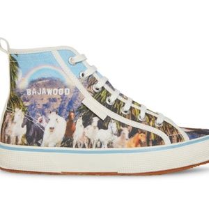 Superga Sneakers Size 38 Horses Print